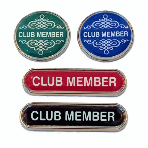 CLUB MEMBER badge